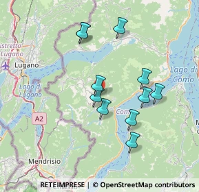 Mappa Via XX Settembre, 22028 Blessagno CO, Italia (6.52455)