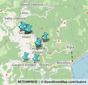 Mappa Via XX Settembre, 22028 Blessagno CO, Italia (1.55308)