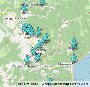 Mappa Via XX Settembre, 22028 Blessagno CO, Italia (1.901)