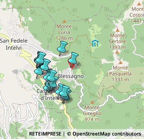 Mappa Via XX Settembre, 22028 Blessagno CO, Italia (0.8305)