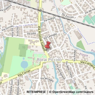 Mappa Via Gabelli Aristide, 4A, 33080 Porcia, Pordenone (Friuli-Venezia Giulia)