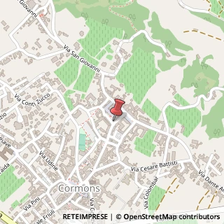Mappa Via Matteotti, 80, 34071 Cormons, Gorizia (Friuli-Venezia Giulia)