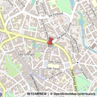 Mappa Via Felice Cavallotti, 38, 33170 Pordenone, Pordenone (Friuli-Venezia Giulia)