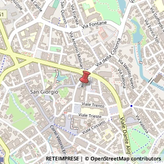 Mappa Via Borgo San Pietro, 27, 33170 Pordenone, Pordenone (Friuli-Venezia Giulia)
