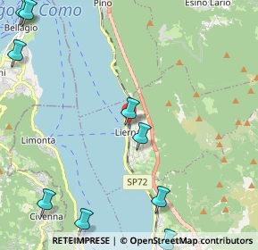 Mappa Passaggio, 23827 Lierna LC, Italia (3.36455)