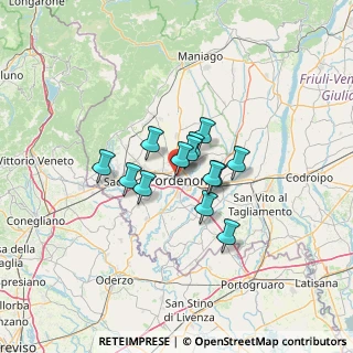 Mappa Via Cividale, 33170 Pordenone PN, Italia (8.12231)