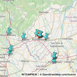 Mappa Via Cividale, 33170 Pordenone PN, Italia (15.2625)
