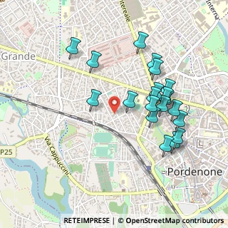 Mappa Via Cividale, 33170 Pordenone PN, Italia (0.463)