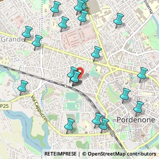 Mappa Via Cividale, 33170 Pordenone PN, Italia (0.635)