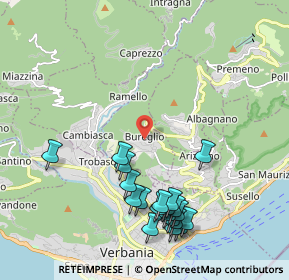 Mappa Via Aurelio Alberti, 28819 Vignone VB, Italia (2.2655)