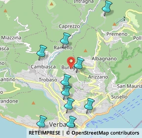 Mappa Via Aurelio Alberti, 28819 Vignone VB, Italia (2.34909)