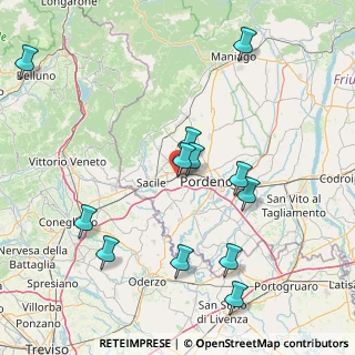 Mappa Via Rizzioli, 33074 Fontanafredda PN, Italia (17.16917)