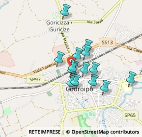 Mappa Via dei Frassini, 33033 Codroipo UD, Italia (0.64571)