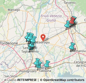 Mappa Via dei Frassini, 33033 Codroipo UD, Italia (16.08)