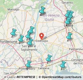 Mappa Via dei Frassini, 33033 Codroipo UD, Italia (19.13533)