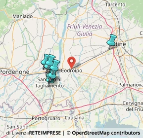Mappa Via Pola, 33033 Codroipo UD, Italia (11.82)