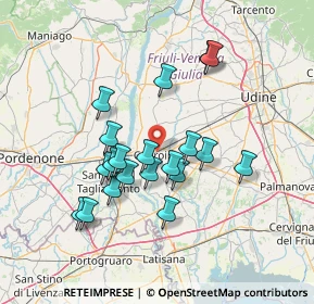 Mappa Via Pola, 33033 Codroipo UD, Italia (12.4015)