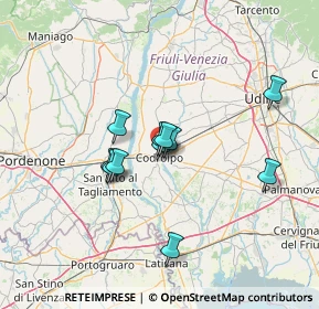 Mappa Via Pola, 33033 Codroipo UD, Italia (10.24909)
