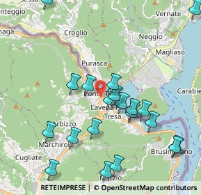 Mappa Via Valle, 21037 Lavena Ponte Tresa VA, Italia (2.1855)