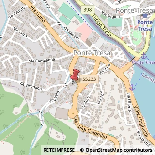 Mappa Via Valle, 3, 21037 Lavena Ponte Tresa, Varese (Lombardia)