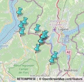 Mappa Via Viconago, 21037 Lavena Ponte Tresa VA, Italia (5.73917)