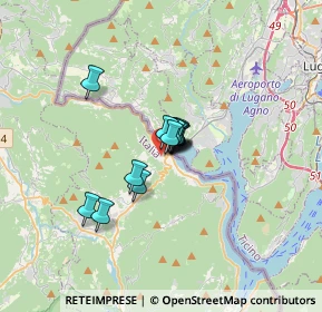 Mappa Via Viconago, 21037 Lavena Ponte Tresa VA, Italia (1.73846)