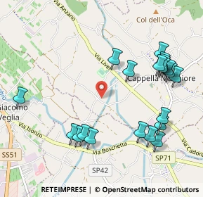 Mappa Via Campagnole, 31012 Cappella Maggiore TV, Italia (1.144)