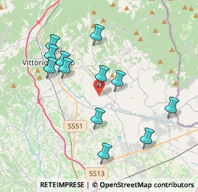 Mappa Via Campagnole, 31012 Cappella Maggiore TV, Italia (3.76917)