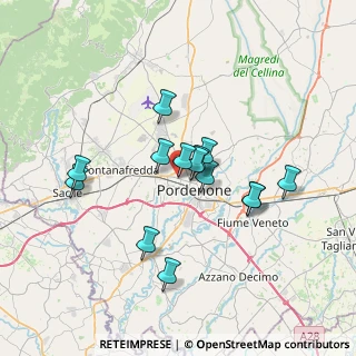 Mappa Via A. Fantuzzi, 33170 Pordenone PN, Italia (5.78286)
