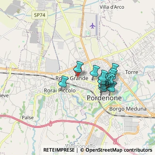 Mappa Via A. Fantuzzi, 33170 Pordenone PN, Italia (1.42429)