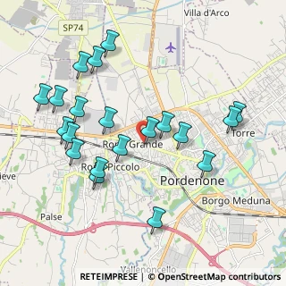 Mappa Via A. Fantuzzi, 33170 Pordenone PN, Italia (2.05)
