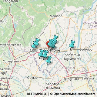 Mappa Via A. Fantuzzi, 33170 Pordenone PN, Italia (7.67818)