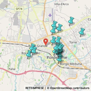 Mappa Via del Carabiniere, 33170 Pordenone PN, Italia (1.6125)