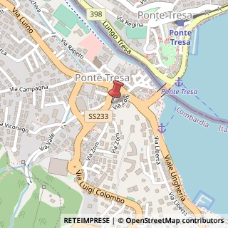 Mappa Via L. Colombo, 13, 21037 Lavena Ponte Tresa, Varese (Lombardia)