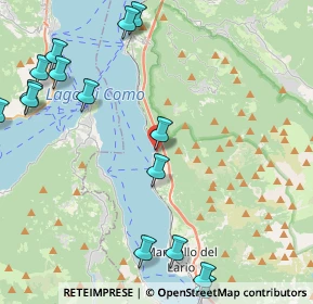 Mappa Via Giacomo Leopardi, 23827 Lierna LC, Italia (5.82188)