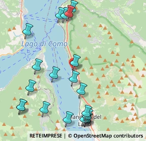 Mappa Via Giacomo Leopardi, 23827 Lierna LC, Italia (5.0195)