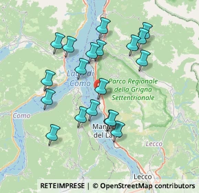 Mappa Via Giacomo Leopardi, 23827 Lierna LC, Italia (6.99895)