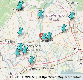 Mappa Via Casali Pra'Di Pieve, 33033 Codroipo UD, Italia (17.75333)