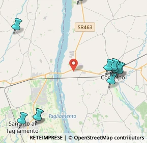 Mappa Via Casali Pra'Di Pieve, 33033 Codroipo UD, Italia (5.52364)