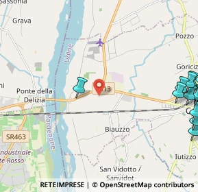 Mappa Via Casali Pra'Di Pieve, 33033 Codroipo UD, Italia (3.5925)