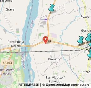 Mappa Via Casali Pra'Di Pieve, 33033 Codroipo UD, Italia (3.7035)
