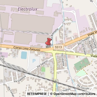 Mappa Via Lino Zanussi, 16, 33080 Porcia, Pordenone (Friuli-Venezia Giulia)