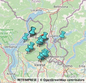 Mappa Via Carlo Morazzoni, 21037 Lavena Ponte Tresa VA, Italia (9.4065)
