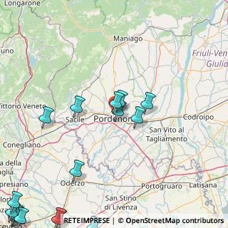 Mappa Via Duino, 33170 Pordenone PN, Italia (27.86944)