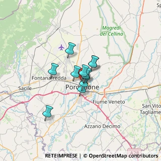 Mappa Via Duino, 33170 Pordenone PN, Italia (3.48)
