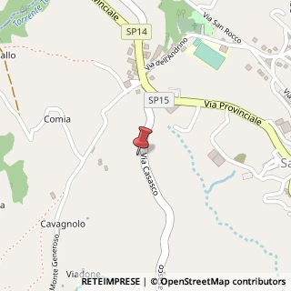Mappa Via Casasco, 14, 22028 Lanzo d'Intelvi, Como (Lombardia)