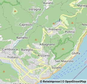 Mappa 28813 Bee VB, Italia (1.788)
