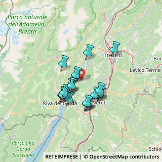 Mappa Via dell'Artigianato, 38074 Drena TN, Italia (10.3255)