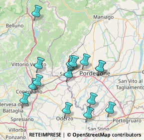 Mappa Via Sclavuzit, 33077 Sacile PN, Italia (15.228)