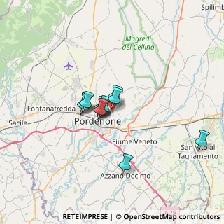Mappa Via Bellasio, 33170 Pordenone PN, Italia (4.25833)
